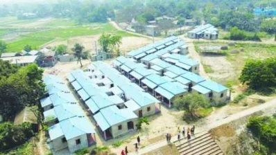 আশ্রয়ণ প্রকল্প। ছবি: সংগৃহীত