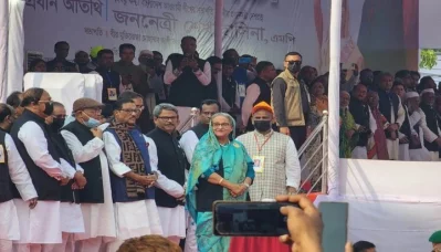 রাজশাহীতে ৩২ প্রকল্প উদ্বোধন। ছবি: সংগৃহীত