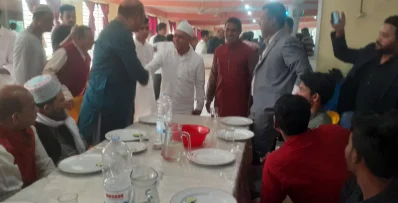 নির্বাচনী প্রচারণায় স্বতন্ত্র প্রার্থী লায়ন মোহাম্মদ ইমরান। ছবি: সংগৃহীত 