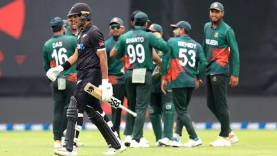 নিউজিল্যান্ডের সব কটি উইকেটই নিয়েছেন পেসাররা। ছবি: সংগৃহীত