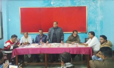 সাংবাদিকদের প্রতিবাদ সভা। ছবি: ইত্তেফাক