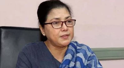 বাফুফের নারী উইংয়ের চেয়ারম্যান মাহফুজা আক্তার। 