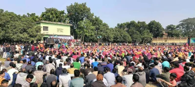 বক্তব্য দিচ্ছেন পররাষ্ট্র প্রতিমন্ত্রী শাহরিয়ার আলম। ছবি: নুরুজ্জামান