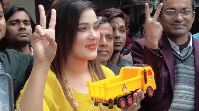 মাহিয়া মাহি। ছবি: ইত্তেফাক