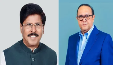 জাহাঙ্গীর আলম সরকার(বামে) ও ইউসুফ আবদুল্লাহ হারুন(ডানে)