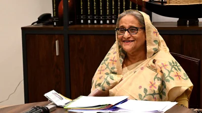 প্রধানমন্ত্রী শেখ হাসিনা। ছবি: ফোকাস বাংলা