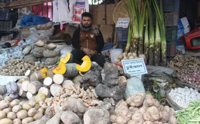 সবজির বাজার। ছবি: ফোকাস বাংলা
