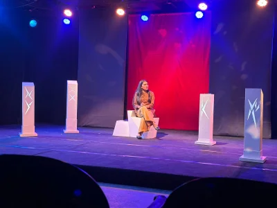 টেকনিক্যাল শোতে বন্যা মির্জা। 