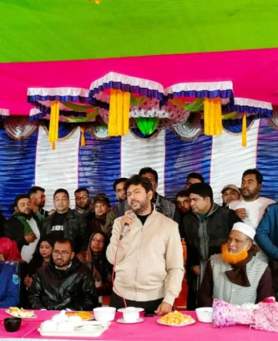 বক্তব্য দিচ্ছেন সংসদ সদস্য নিক্সন চৌধুরী। ছবি: ইত্তেফাক