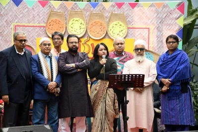 বক্তব্য রাখছেন জাতীয় প্রেসক্লাব সভাপতি ফরিদা ইয়াসমিন | ছবি: সংগৃহীত 