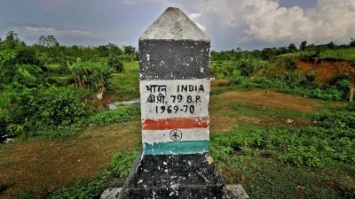 ভারত-মিয়ানমার সীমানা। ছবি: সংগৃহীত