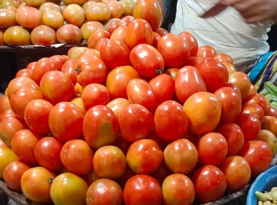 সবজির বাজার। ছবি: ফোকাস বাংলা