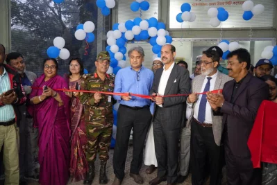 গুলশান-১ নম্বরে অবস্থিত শহীদ ডা. ফজলে রাব্বি পার্কের উদ্বোধন করেন ঢাকা উত্তর সিটির মেয়র মো. আতিকুল ইসলাম এবং তথ্য প্রতিমন্ত্রী মোহাম্মদ আলী আরাফাত। ছবি: ফেসবুক থেকে সংগৃহীত