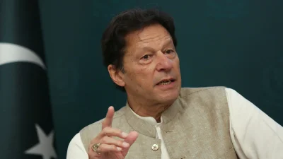 ইমরান খান। 