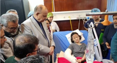 বাংলাদেশের চিকিৎসায় সুস্থ মেডিকেল ভিসায় আসা প্রথম রোগী, অপেক্ষা দেশে ফেরার