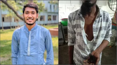 ছাত্রলীগ নেতা আরাফাত হোসাইন ও ভুক্তভোগী