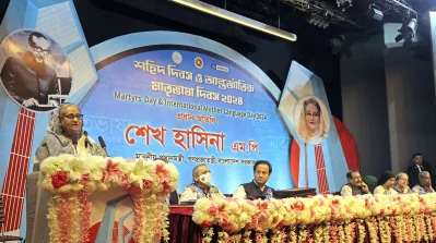 প্রধানমন্ত্রী শেখ হাসিনা। ছবি: ফোকাস বাংলা