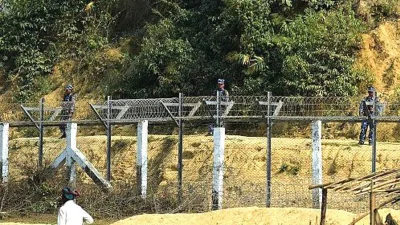 সীমান্তে কাঁটাতার বেড়া | ছবি : সংগৃহীত