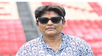 ইমামি ইস্টবেঙ্গল ক্লাবের ম্যানেজার ইন্দ্রানী সরকার।