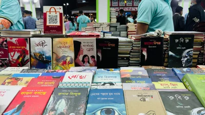 বইমেলার একটি স্টল | ছবি : সংগৃহীত
