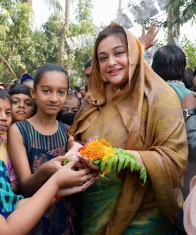 মেয়র প্রার্থী তাহসীন বাহার। ছবি: সংগৃহীত