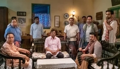 চলচ্চিত্রের একটি দৃশ্যে আরমান পারভেজ মুরাদ | ছবি : সংগৃহীত