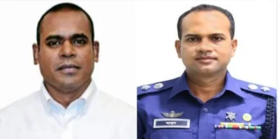 ডিসি মোহাম্মদ মারুফুর রশিদ খান ও এসপি মো. মাসুদ আলম