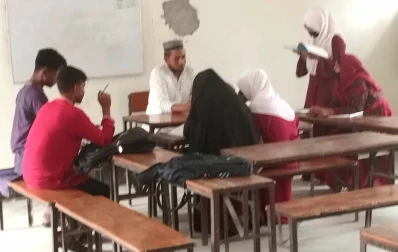 রোকনপুর দালিখ মাদ্রাসা। ছবি: ইত্তেফাক