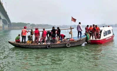নিখোঁজদের উদ্ধারে চলছে অভিযান । ছবি: ফোকাস বাংলা 