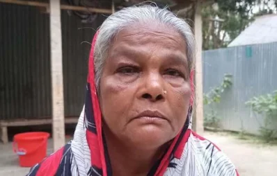 বীর মুক্তিযোদ্ধা ফাতেমা খাতুন। ছবি: ইত্তেফাক