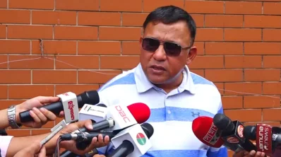 বিসিবি পরিচালক খালেদ মাহমুদ সুজন।  