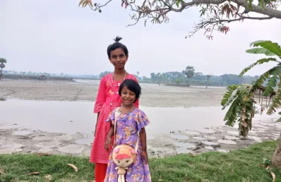 পাথরঘাটার বিশাল বিলে এবার নেই কোনো ধান। ছবি: অহিদুজ্জামান