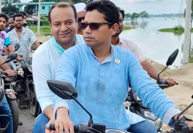 তথ্য ও যোগাযোগ প্রযুক্তি প্রতিমন্ত্রীর সঙ্গে শ্যালক লুৎফুল হাবীব