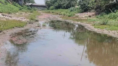 জি-কে সেচ প্রকল্পের মৃতপ্রায় শাখা খাল