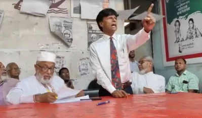 রামগতি উপজেলা আওয়ামী লীগের সহসভাপতি ড. আশ্রাফ আলী সারু। ছবি: সংগৃহীত