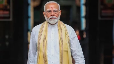 ভারতের প্রধানমন্ত্রী নরেন্দ্র মোদী