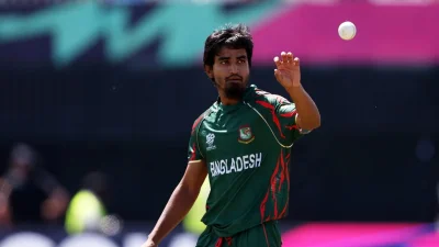 তানজিম হাসান সাকিব। 