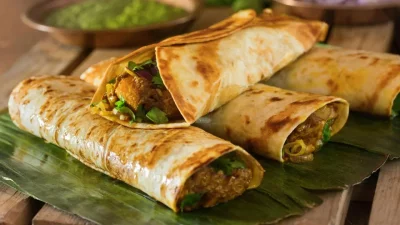 মাটন কাঠি রোল