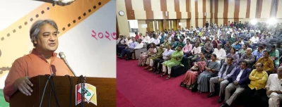 বক্তব্য দিচ্ছেন তথ্য ও সম্প্রচার প্রতিমন্ত্রী মোহাম্মদ আলী আরাফাত। ছবি: ইত্তেফাক