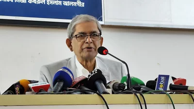 বিএনপির মহাসচিব মির্জা ফখরুল ইসলাম আলমগীর