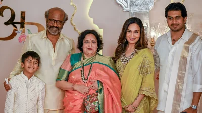 সপরিবারে রজনীকান্ত