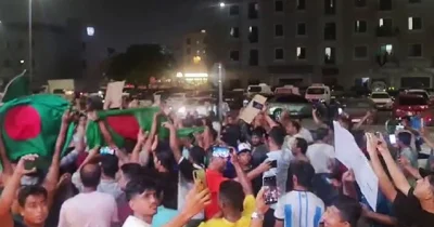 বাংলাদেশের কোটা সংস্কার আন্দোলনের সমর্থনে সংযুক্ত আরব আমিরাতে বিক্ষোভ