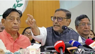 আওয়ামী লীগের সাধারণ সম্পাদক ওবায়দুল কাদের