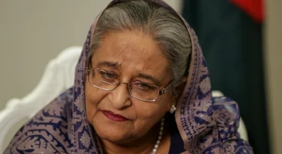 সাবেক প্রধানমন্ত্রী শেখ হাসিনা। ছবি: সংগৃহীত