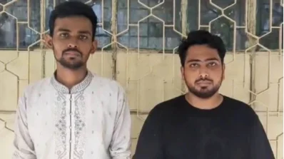 বৈষম্যবিরোধী ছাত্র আন্দোলনের অন্যতম দুই সমন্বয়ক আসিফ মাহমুদ সজীব ভূঁইয়া ও মো. নাহিদ ইসলাম