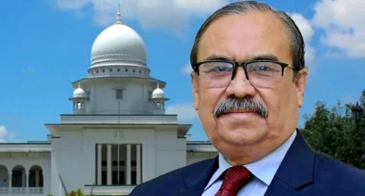 সদ্য সাবেক প্রধান বিচারপতি ওবায়দুল হাসান 