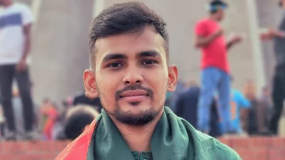 অন্তর্বর্তীকালীন সরকারের যুব ও ক্রীড়া মন্ত্রণালয়ের উপদেষ্টা আসিফ মাহমুদ।