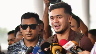 বাংলাদেশের পেসার তাসকিন আহমেদ।