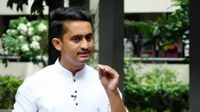 বৈষম্যবিরোধী ছাত্র আন্দোলনের সমন্বয়ক সারজিস আলম। ছবি: সংগৃহীত