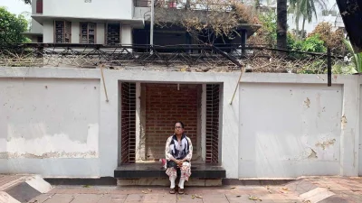 ধানমণ্ডি ৩২ নম্বরে অবস্থান নেন অভিনেত্রী রোকেয়া প্রাচী। ছবি- সংগৃহীত